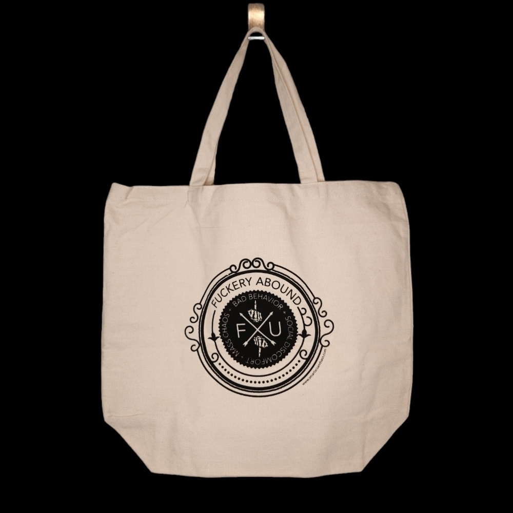 F@$kery Abound Canvas Tote Bag
